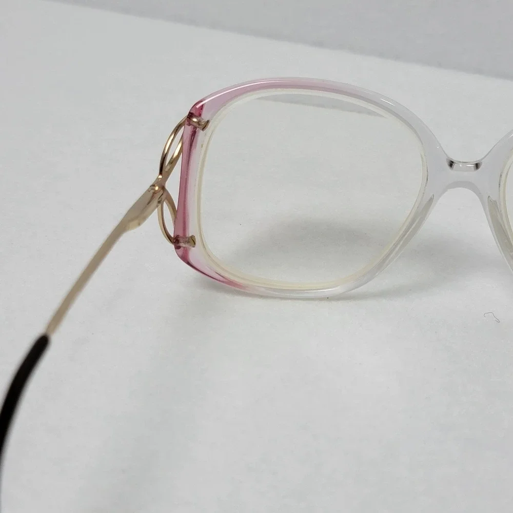 VTG BerDel Sferoflex RITA Cristallav Eyeglasses Frame Italy 1/25 Gold Filled